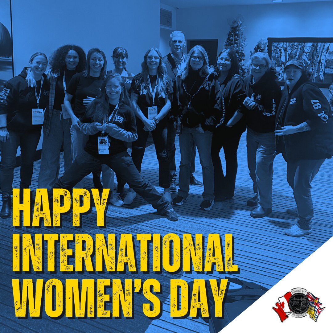 Happy International Women's Day.
At Ironworkers Local 97, we know our female members are the best tradeswomen in the business. 
We're proud of the work they do every single day. Keep up the good work!