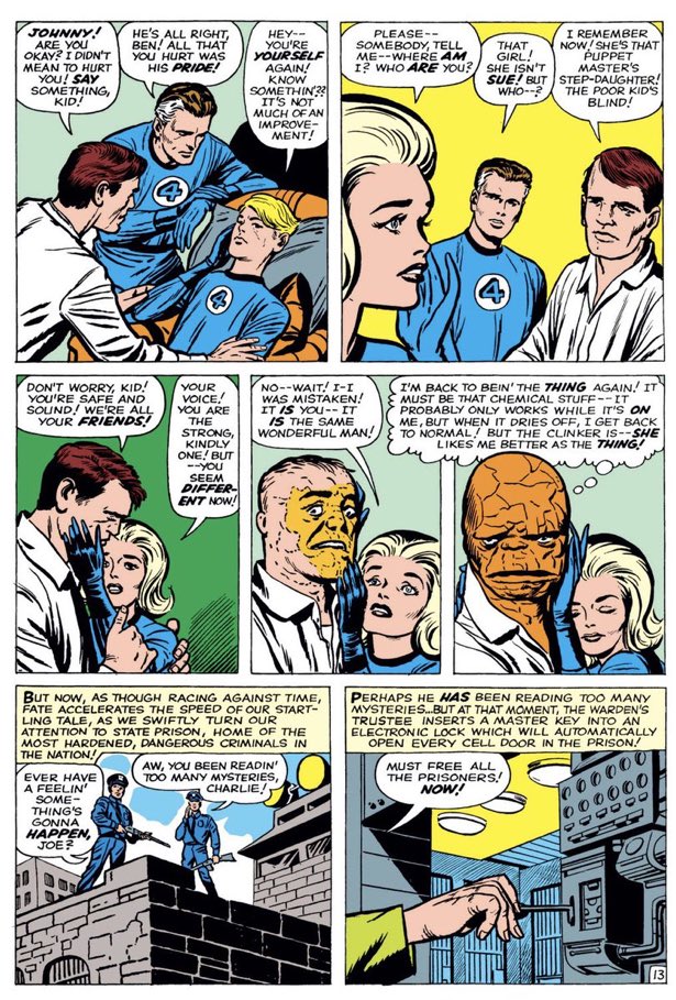 Anic422's tweet photo. @GodzillaMendoza It’s possible that I’m thinking of this panel, which someone has graciously provided below. It seems to me though that (as usual) it’s whatever the writer that issue decides they want it to be. Personally I’m a fan of him sounding like a mostly normal guy, but to each their own https://t.co/WeE80zeHns