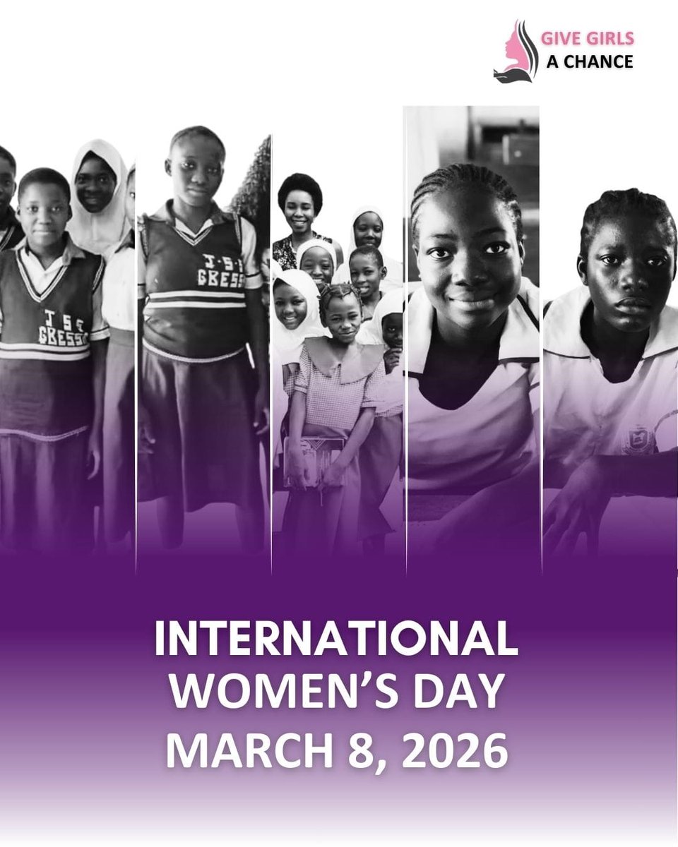At GGAC, we believe that every girl deserves the chance to dream, lead, and thrive. By providing them with the tools and platforms they need, we help unlock their incredible potential.

#InternationalWomensDay #IWD2026 #GiveToGain #GiveGirlsAChance #EmpowerGirls