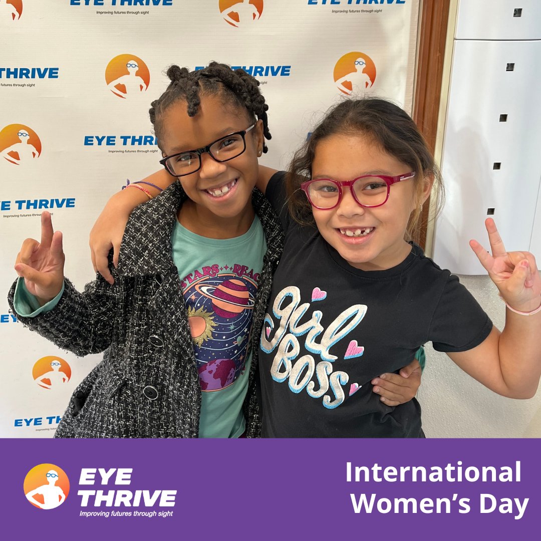 Eye_Thrive's tweet photo. Today we celebrate the women who inspire and support our mission, from our team and Board to the mothers and community champions making a difference. We’re proud to empower the girls we serve to dream big, learn confidently, and see a bright future. 👓✨

 #IWD2026 https://t.co/6iMYjMQcZ4