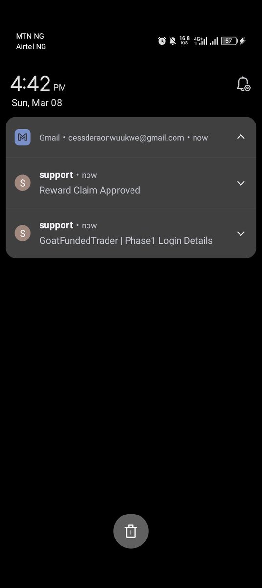 Thank you to the <a href="/GoatFunded/">Goat Funded Trader</a> team and <a href="/HafeezGFT/">Hafeeez | Support</a>  for guiding me through. 
I claimed an account with them by just completing task. Head on the the Website now if you haven't and do the task to claim an account ✅🙂‍↔️🫡