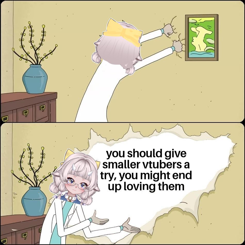 GIVE SMALLER VTUBERS A CHANCE