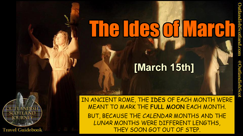 OutlandishScot's tweet photo. March 15th is the Ides of March. (Celebrated by Us, today.) In 44 BC, the Ides of March became notorious as the date of Julius Caesar’s assassination. @tracey_twilki #MrsGraham #IdesOfMarch #Outlander https://t.co/BbVKpErGGd