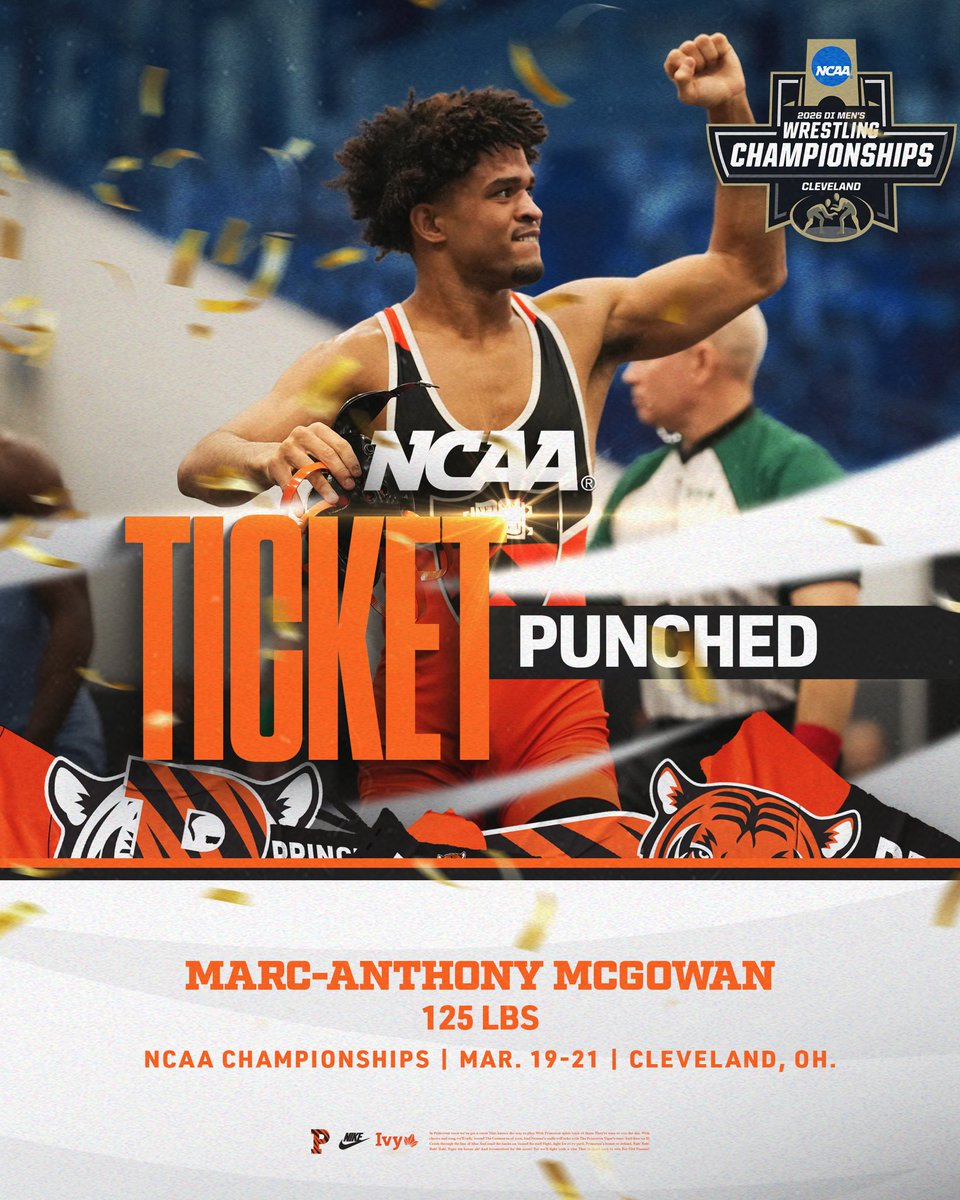 tigerwrestling's tweet photo. See you in Cleveland, MA! 🎟️👊

#PrincetonWrestling #BIGTrust https://t.co/x0otkUr4wB