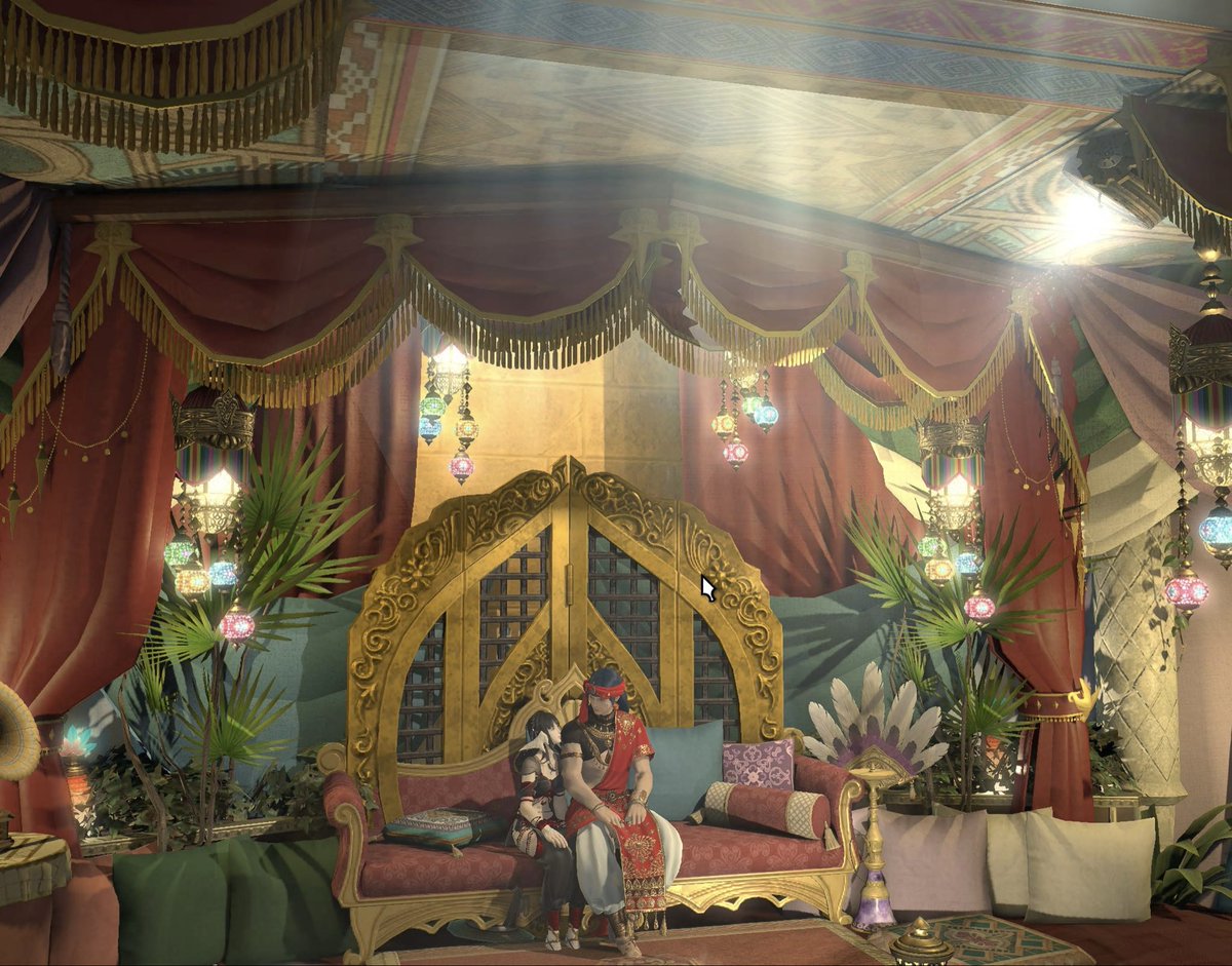 Flos_mare's tweet photo. #FFXIV
場所をお借りして写真撮ってきました
#商客物語　の衣装で https://t.co/60ZcSVqF0c