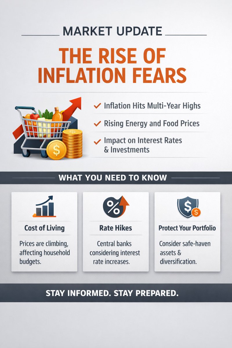 MBgroupInvest's tweet photo. 📊 Market Update: Inflation &amp; Global Markets

Inflation concerns are once again shaping global financial markets.
#investing #finance #financialmarkets #inflation #marketupdate #wealthbuilding #longterminvesting https://t.co/VNt2AASmSN