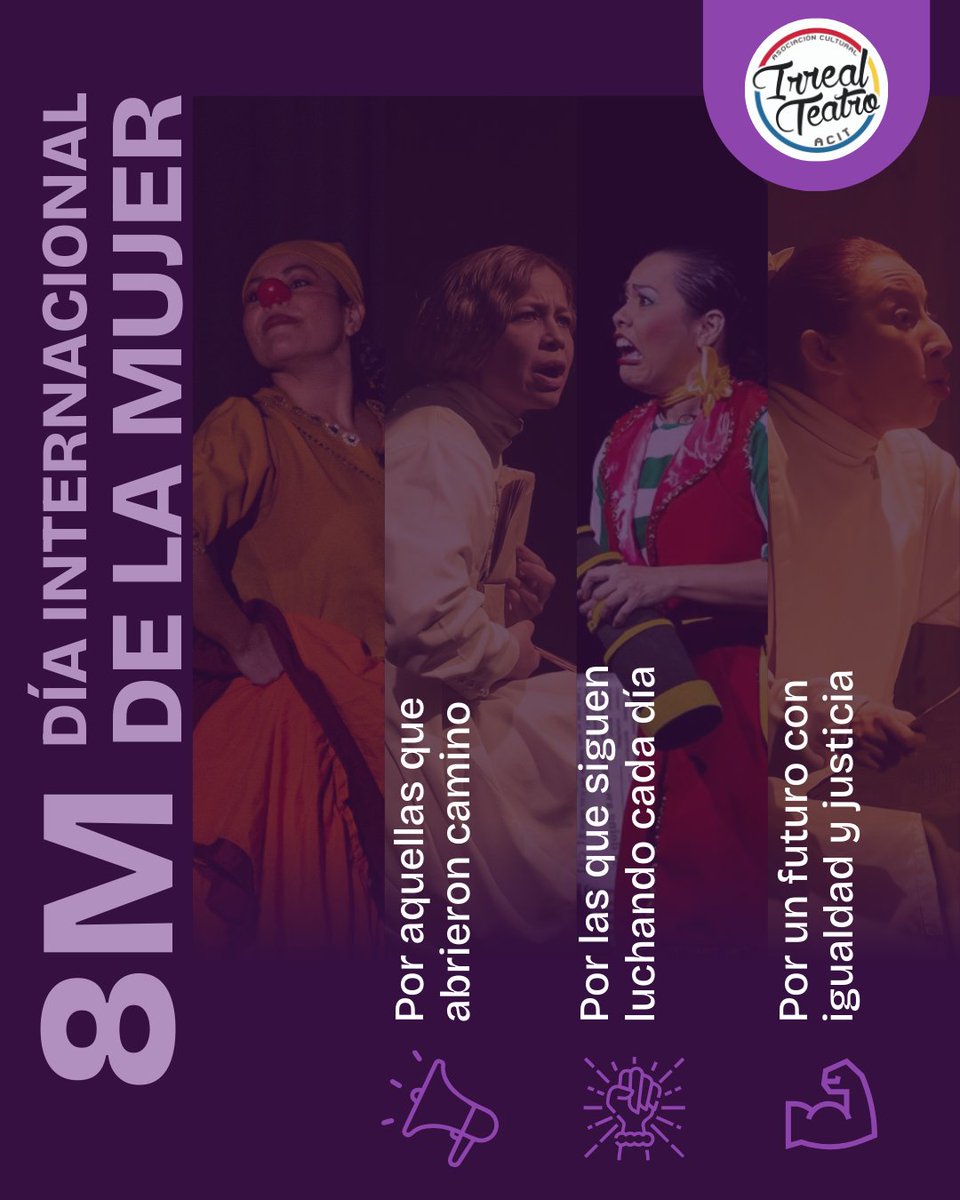 lairreal's tweet photo. Hoy conmemoramos y visibilizamos a las mujeres artistas que transforman la escena y a las mujeres migrantes que siguen creando camino entre territorios.

#irrealteatro #8M #mujeresartistas #MujeresMigrantes #arte #CulturaViva https://t.co/QIYSzYGjiZ
