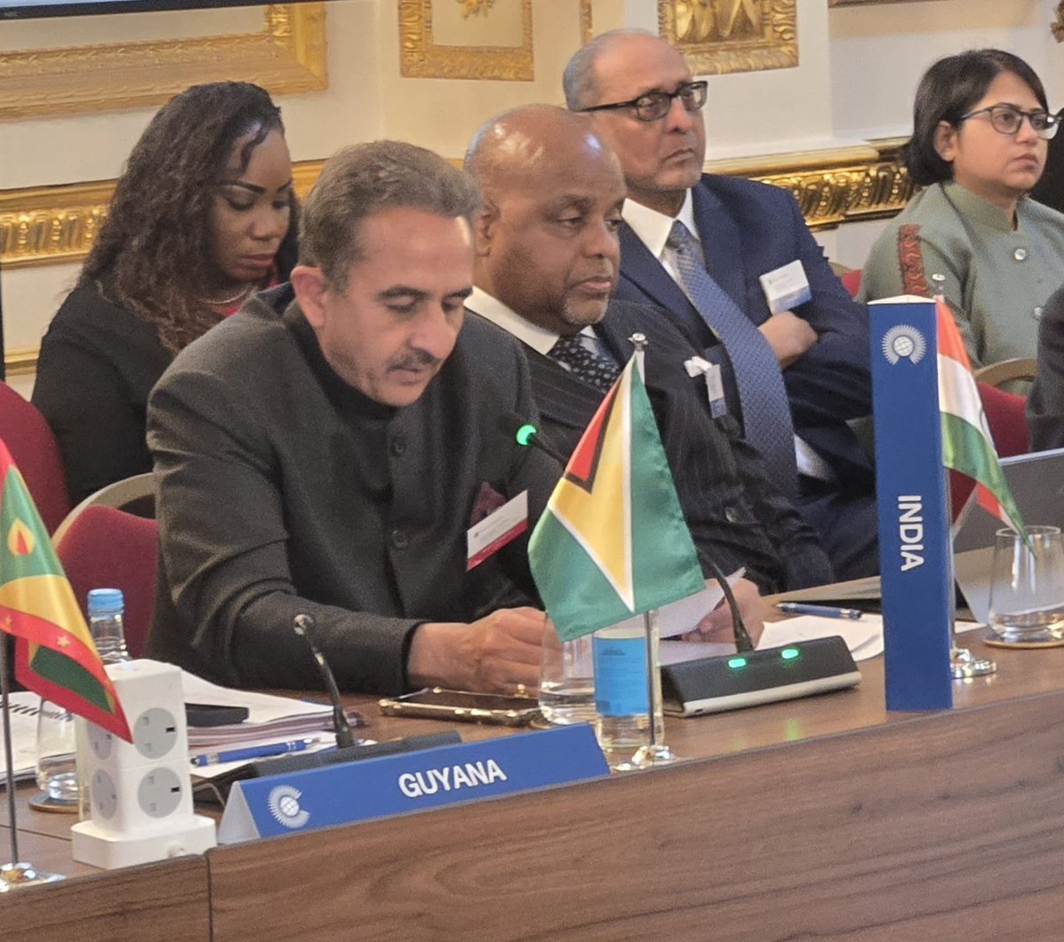 KVSinghMPGonda's tweet photo. During the #CFAMM26 Minister’s Meeting, welcomed the positive reform momentum in the @commonwealthsec under @SGCommonwealth Shirley Botchwey, appreciating efforts to enhance transparency and introduce a forward-looking agenda.
Also supported #28thCHOGM reforms for being more focused and outcome-oriented and reaffirmed India’s commitment to working with members to strengthen the Commonwealth’s effectiveness.
@HCI_London