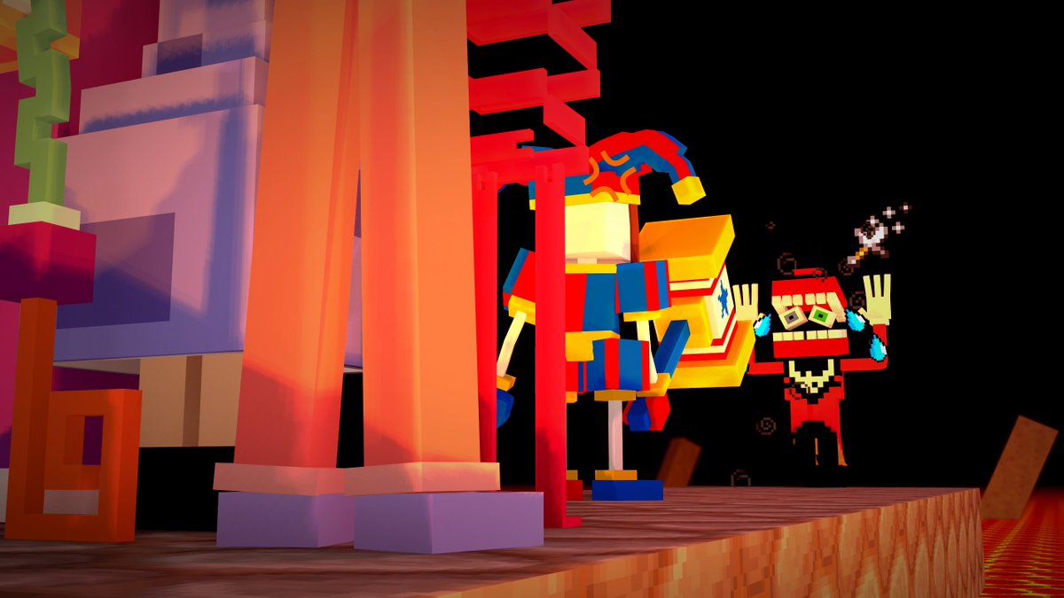 SlenderKidz's tweet photo. Caine's surrender!
TADC characters: Me
#Minecraft #ZAMination #Cubical #FazbearandFriends #GlitchProductions #gooseworx #TheAmazingDigitalCircus #TADC #Mineimator https://t.co/MhqNiRt3jz