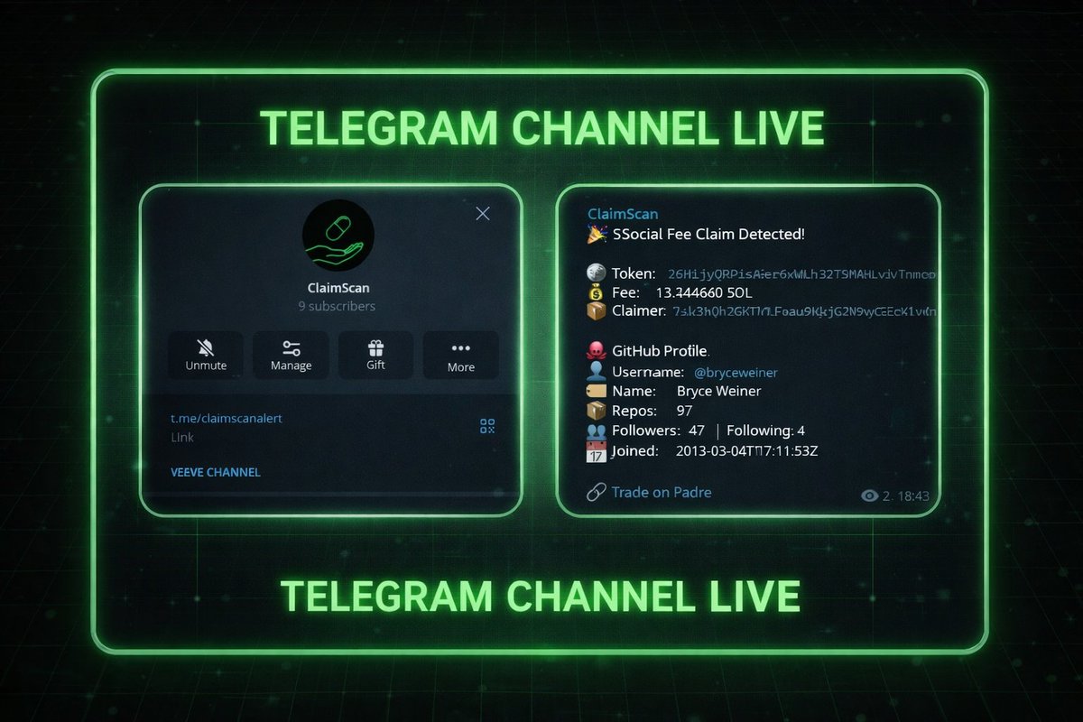 ClaimScan | The Fee Claim Tracking Dashboard tweet media
