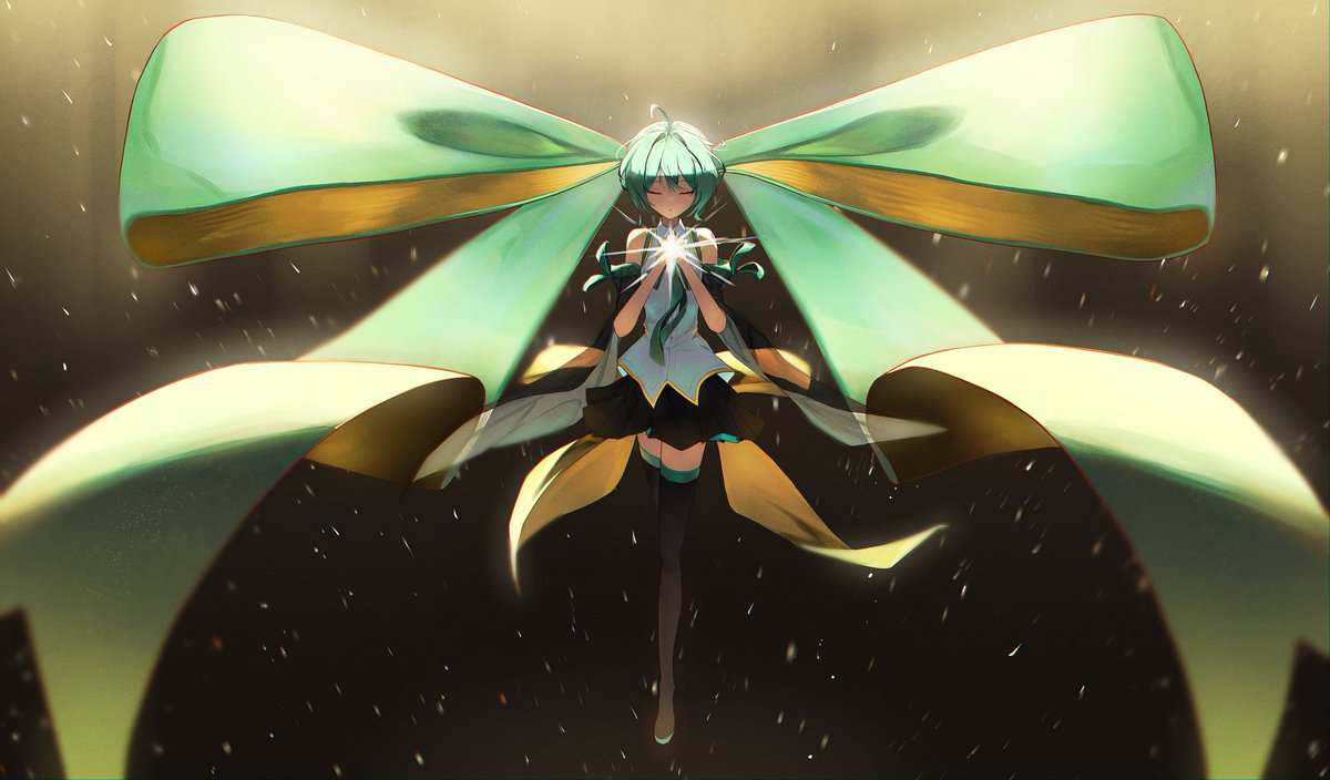 rko_ry's tweet photo. リボンの練習と
自作の服のデザイン
#初音ミク
#ミクの日
#ミクの日2026 https://t.co/8HoObtbWJm