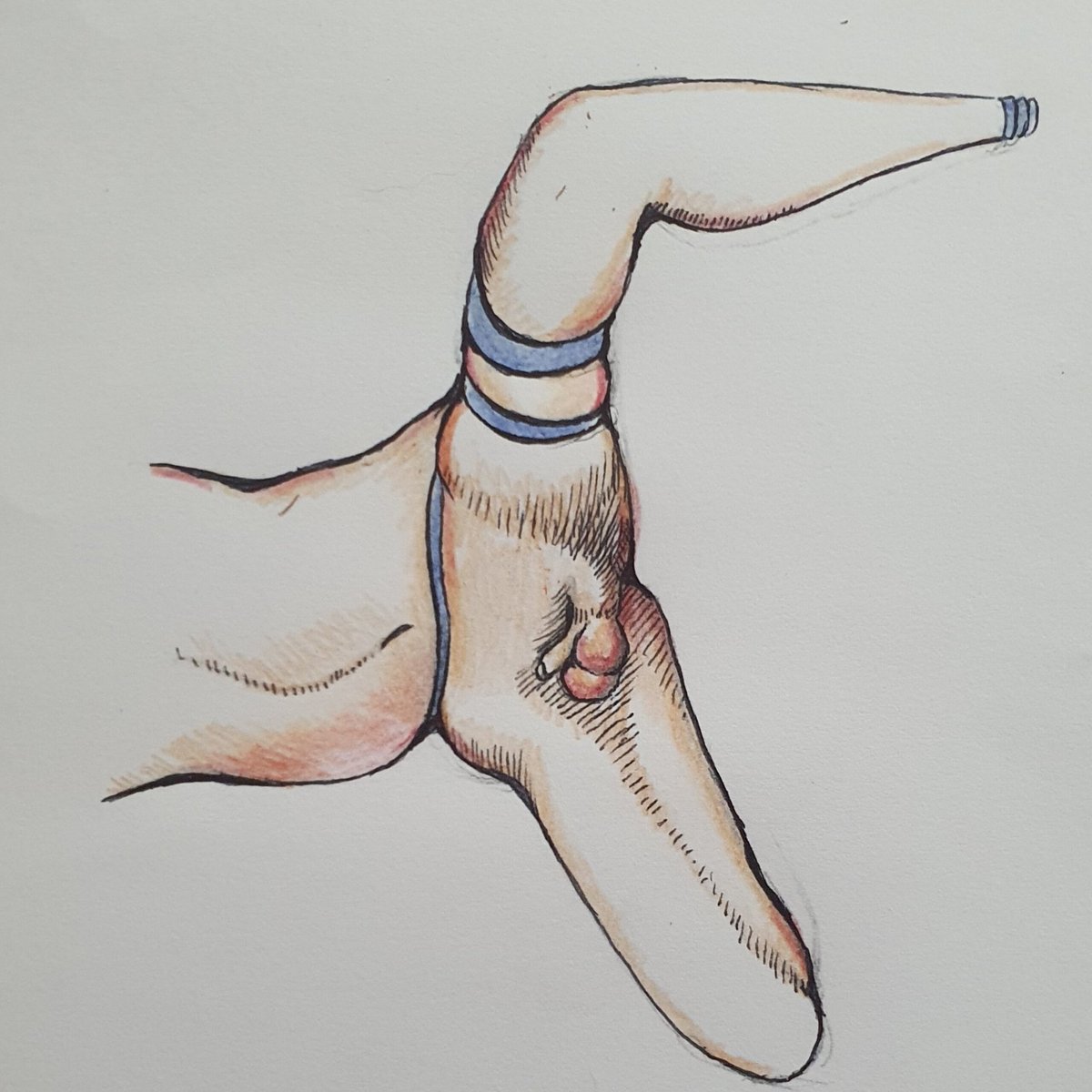 This time I used as reference a picture from a model doing shibari, u just find this interesting I couldn't represent it better but I had to draw anyway