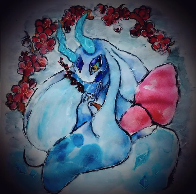 メガユキメノコ #ポケモンイラスト