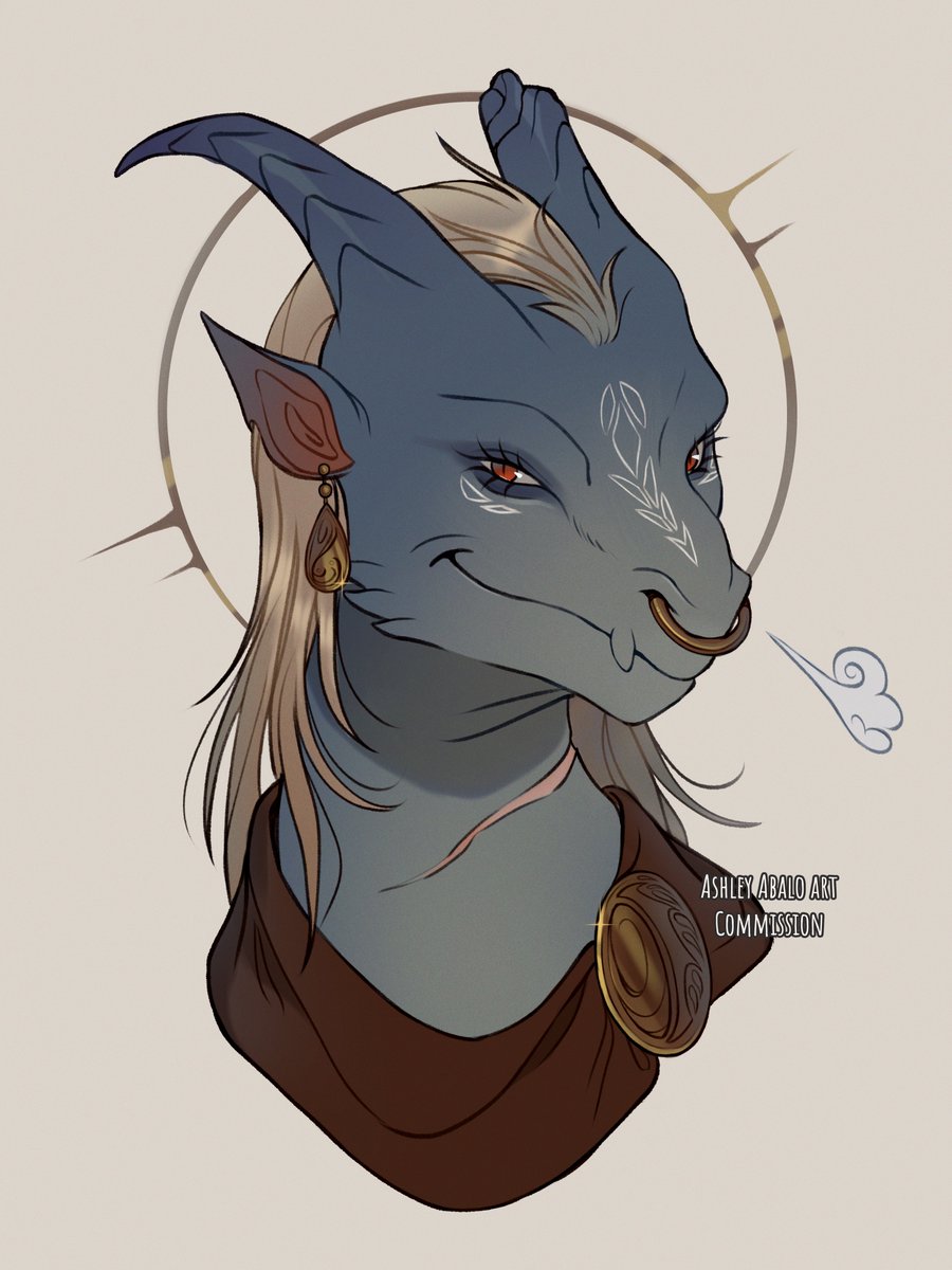 Dragonborn girly commission 🖤 thank you!
It's been YEARS since I drew a dragon😭

#dungeonsanddragons #arttwt #dndart