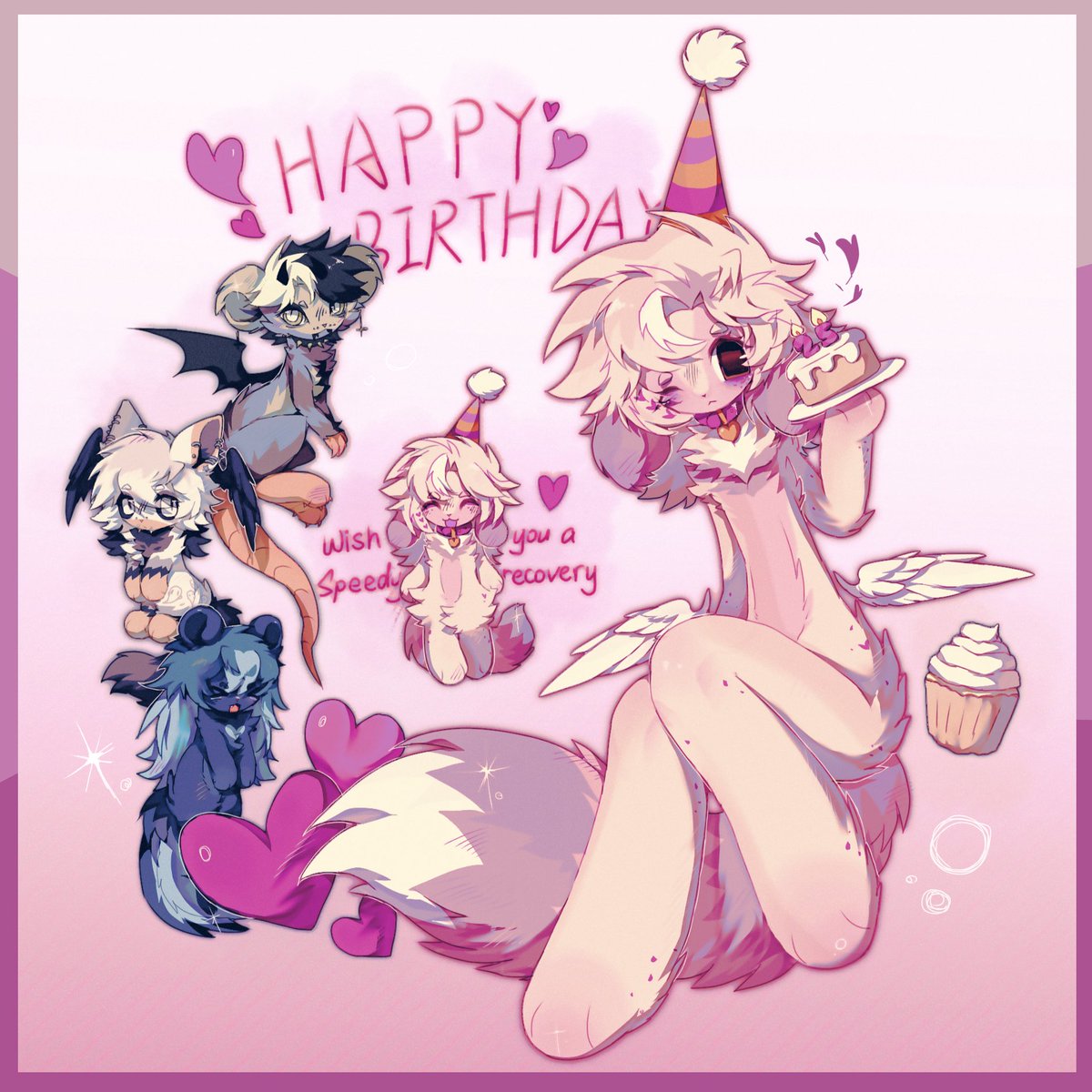 Anaerobe_'s tweet photo. Happy birthday to @puppawlogy !!!💝
#furryartwork https://t.co/lS53RsXUXz