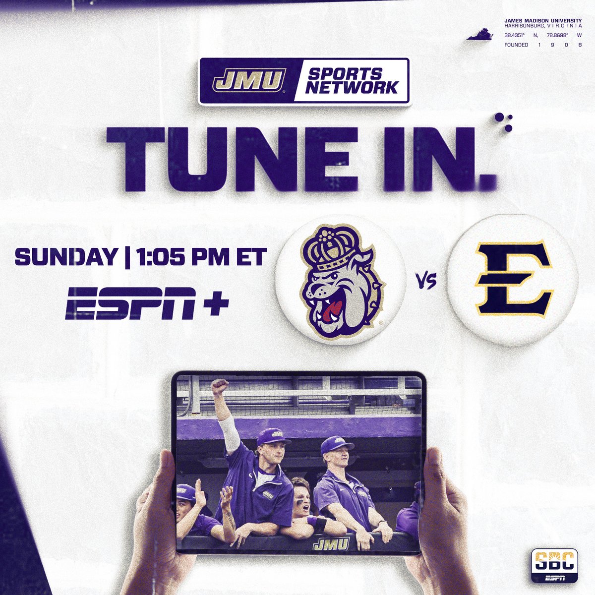 JMU Sports Network tweet media