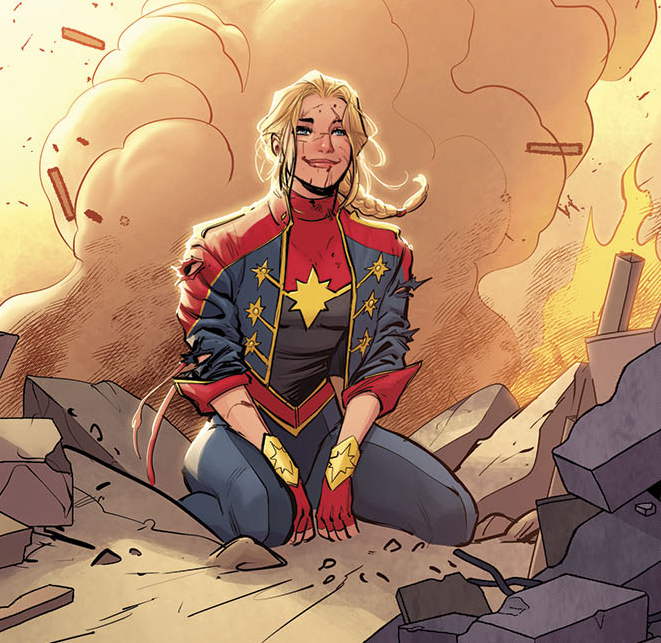 On this International Women's Day, I'm grateful to be writing such an iconic character that has been built to such prominence by so many amazing creators. 

She's one of the most compelling characters I've ever written.

#CaptainMarvel #Marvel
