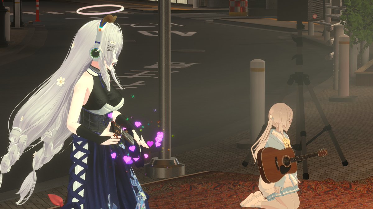 kouZwei_One's tweet image. #VRChat #VRFNS　
FirstNoteStation-始発駅-EastGateにて
2026/03/08 23:30~  セッション！！
mamichika @mamichika33 
うはれ @sknwhale 
光のVRChatterになったらしいmamichikaさんと
テストセッション！！