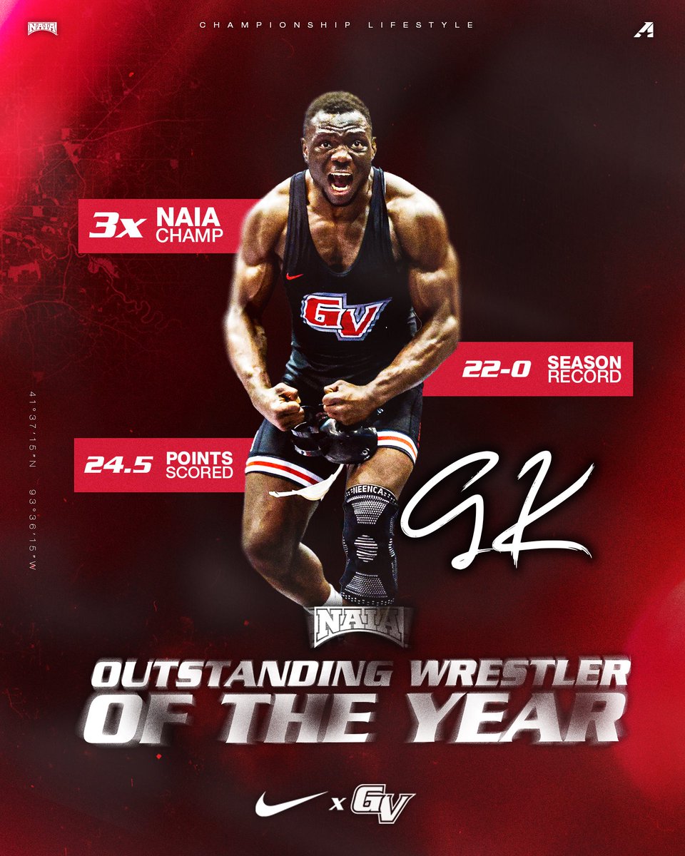 VikingAthletics's tweet photo. 2026 NAIA MOST OUTSTANDING WRESTLER ⤵️

‼️GARAVOUS KOUEKABAKILAHO‼️

#ChampionshipLifestyle | #TheRightWayToPlay https://t.co/so1rQbspLp