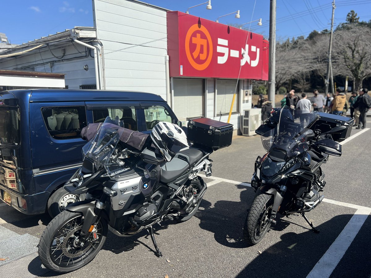 tochigibb's tweet photo. 久々に乗った #r1300gs  
めちゃくちゃ戸惑った
早いサラブレッドにしがみついてる感覚
知らんけど😅
#ラーメンショップ牛久結束店 
から涸沼でしじみ
大洗の #味の店たかはし で #みつだんご 買って帰って来ました。 https://t.co/mSAbQvlDPK