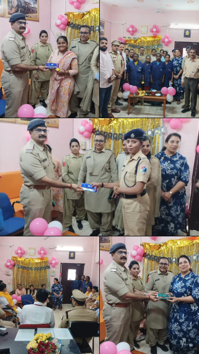 Grp_Vadodara's tweet photo. આજરોજ" International Women's Day " નિમિત્તે પશ્ચિમ રેલવે જીઆરપી વડોદરા યુનિટના પોલીસ સ્ટેશનો દ્વારા મહિલા મુસાફરોને તથા મહિલા પોલીસ કર્મચારીઓને મીઠાઈ તથા ભેટ આપી મહિલા દિવસની ઉજવણી કરવામાં આવી..
@sanghaviharsh 
@dgpgujarat 
@GujaratPolice 
@SP_WR_Amd https://t.co/weyhaK17bD