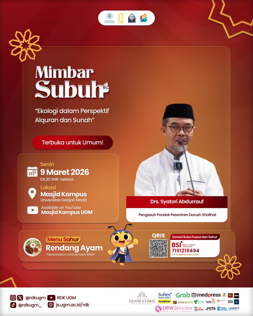 Ramadhan Di Kampus UGM 1447 H tweet media