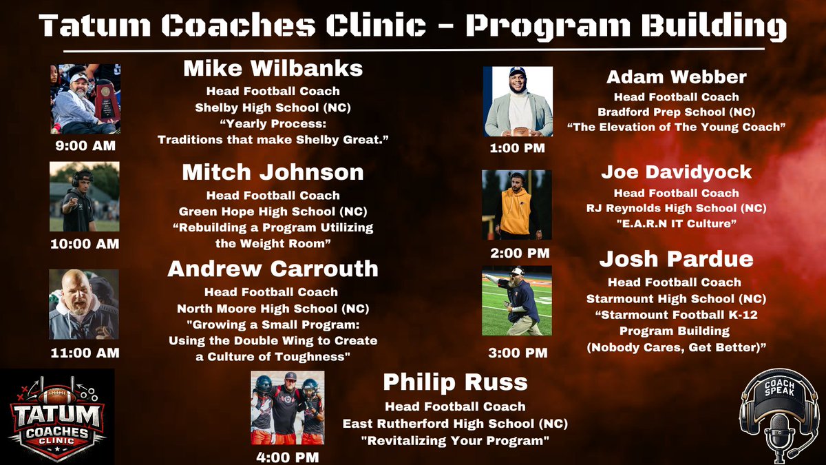 𝙲𝚘𝚊𝚌𝚑 𝙸𝚊𝚗 𝚃𝚊𝚝𝚞𝚖 🏈 tweet media