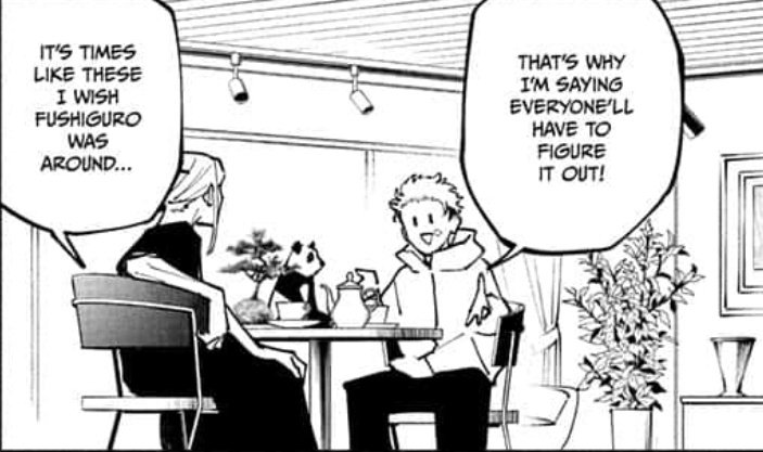 thatonegojofan_'s tweet image. #jjkmodulo #modulo25 it says around, not alive...could that mean...