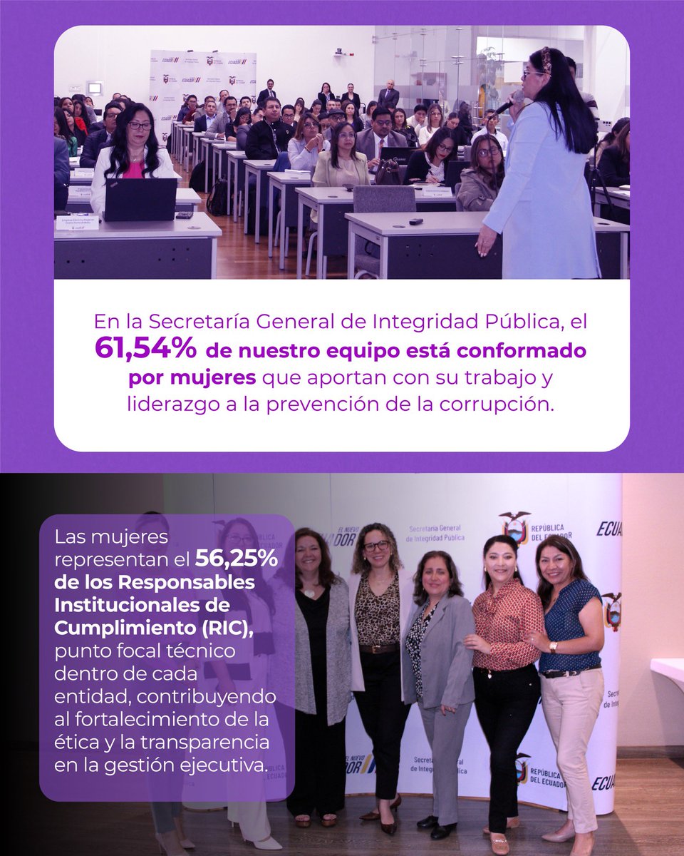 Secretaría General de Integridad Pública EC tweet media