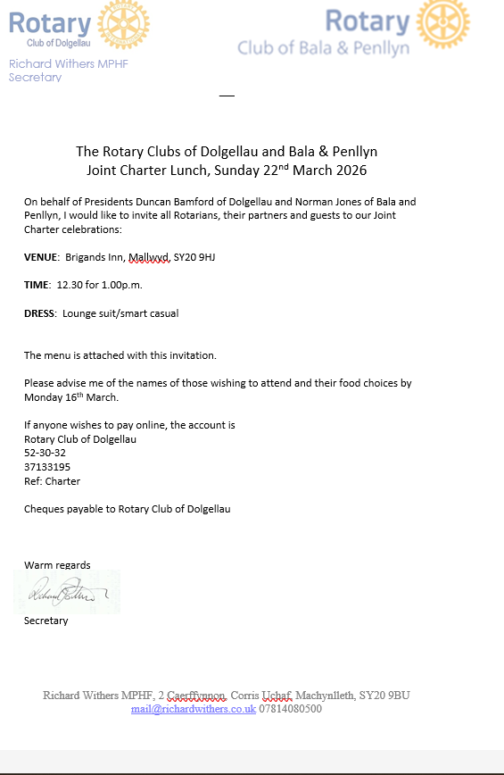 Rotary in N Wales and NW England tweet media