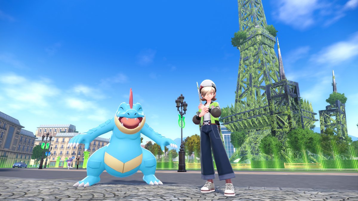153igomi's tweet photo. ZA本編クリアしました
新しい戦闘システム楽しかった〜
でもポケモンが倒れやすいのはちょっとつらいところだった…下手くそだった…

2枚目の画像は3回落とされたカラスバさん https://t.co/c3XOfeqay3