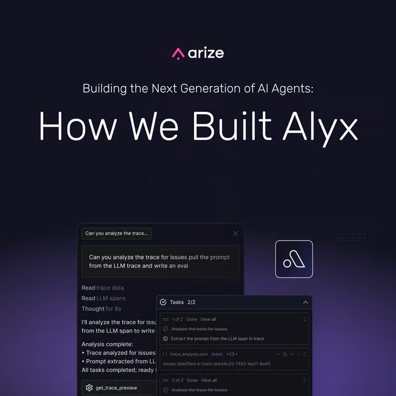 Arize AI tweet media