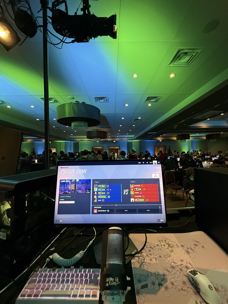 _LunarOW's tweet photo. So proud of my team for making it to Loser’s Finals on 12 hours of sleep over the 3 days combined. So excited for this experience regardless of the outcome but trust we will make it to grand finals!! https://t.co/yM57dnGsP5
