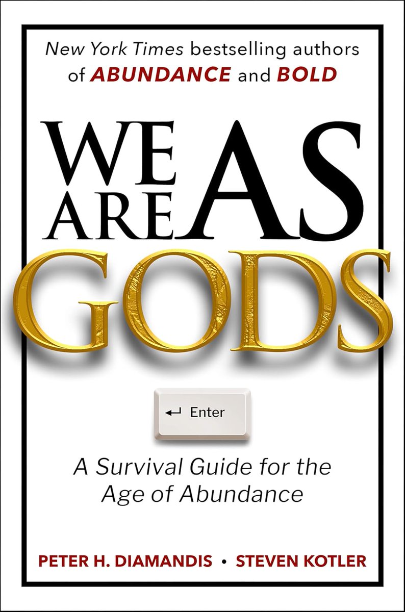 LiteraryTitan's tweet image. Diamandis and Kotler offer a unique persepectivee on the ways current #technological #advancements are changing the way ordinary people think. We Are as Gods is a must-read and is available now on Amazon. 
#socialsciences #culture 
amzn.to/4bsdCPs?utm_ca…