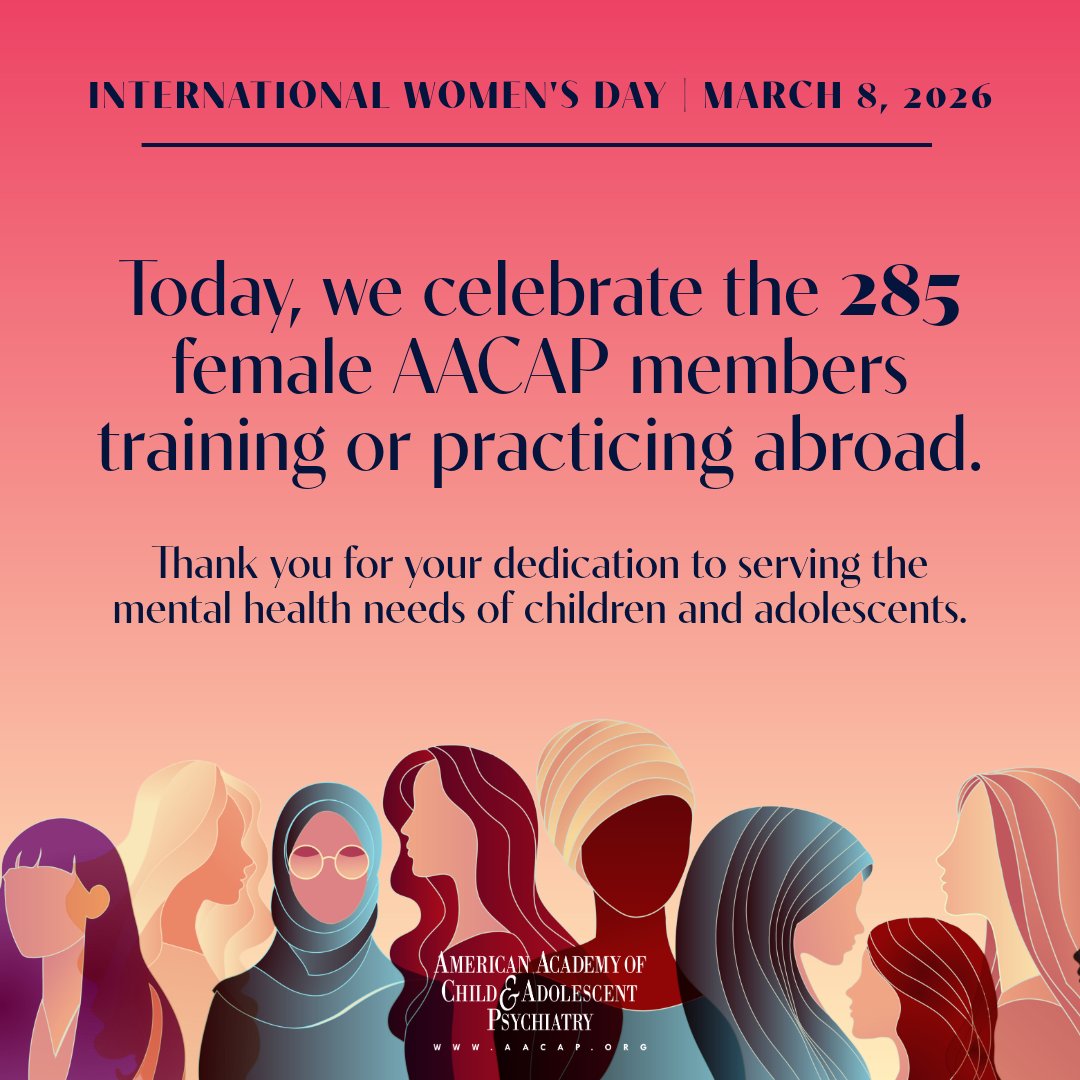 American Academy of Child & Adolescent Psychiatry tweet media