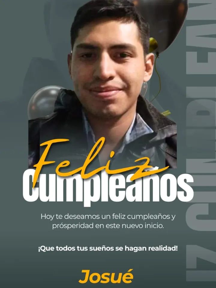 Hoy celebramos la vida de nuestro socio y amigo #JosueRamos
Le deseamos lo mejores instantes escritos con las mejores letras...

<a href="/alejandrosanz/">Alejandro Sanz</a> lo felicitas??
#FelizCumpleJosue