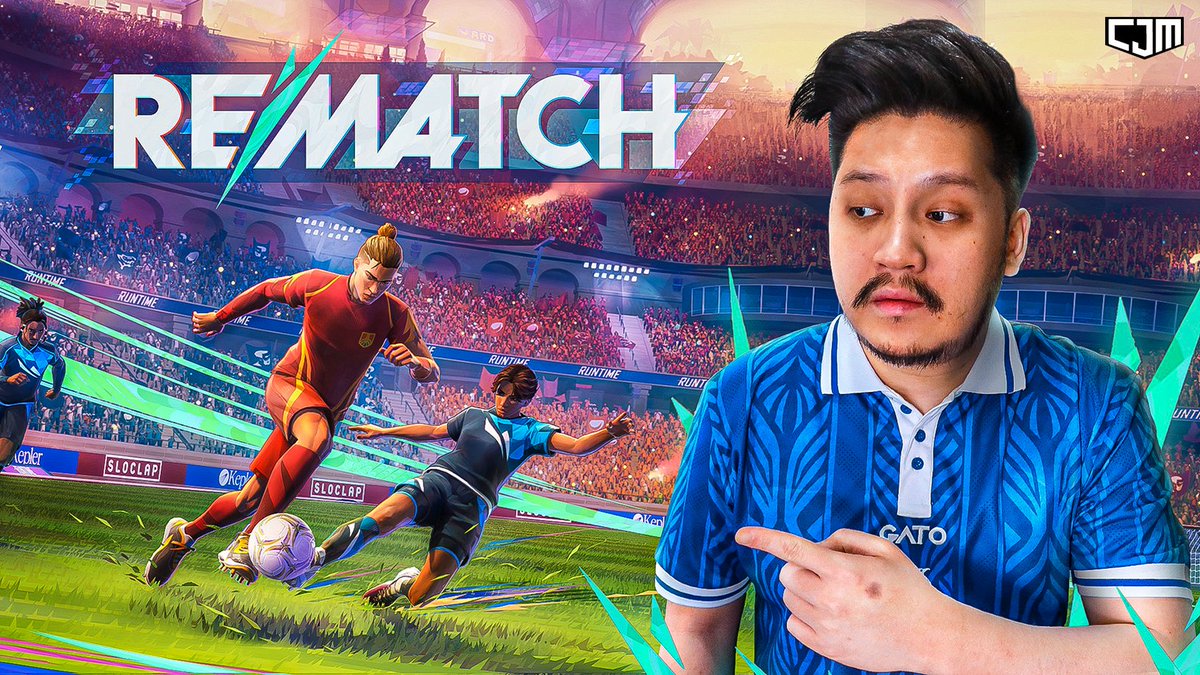 cjmofficial's tweet image. CJM Pertama Kali Main Rematch 🤖

🔗youtube.com/live/8ItjBNem0…

Rematch is an online multiplayer football game. Control one player and compete with your team in fast-paced 5v5 matches from an immersive third-person perspective.

#Rematch