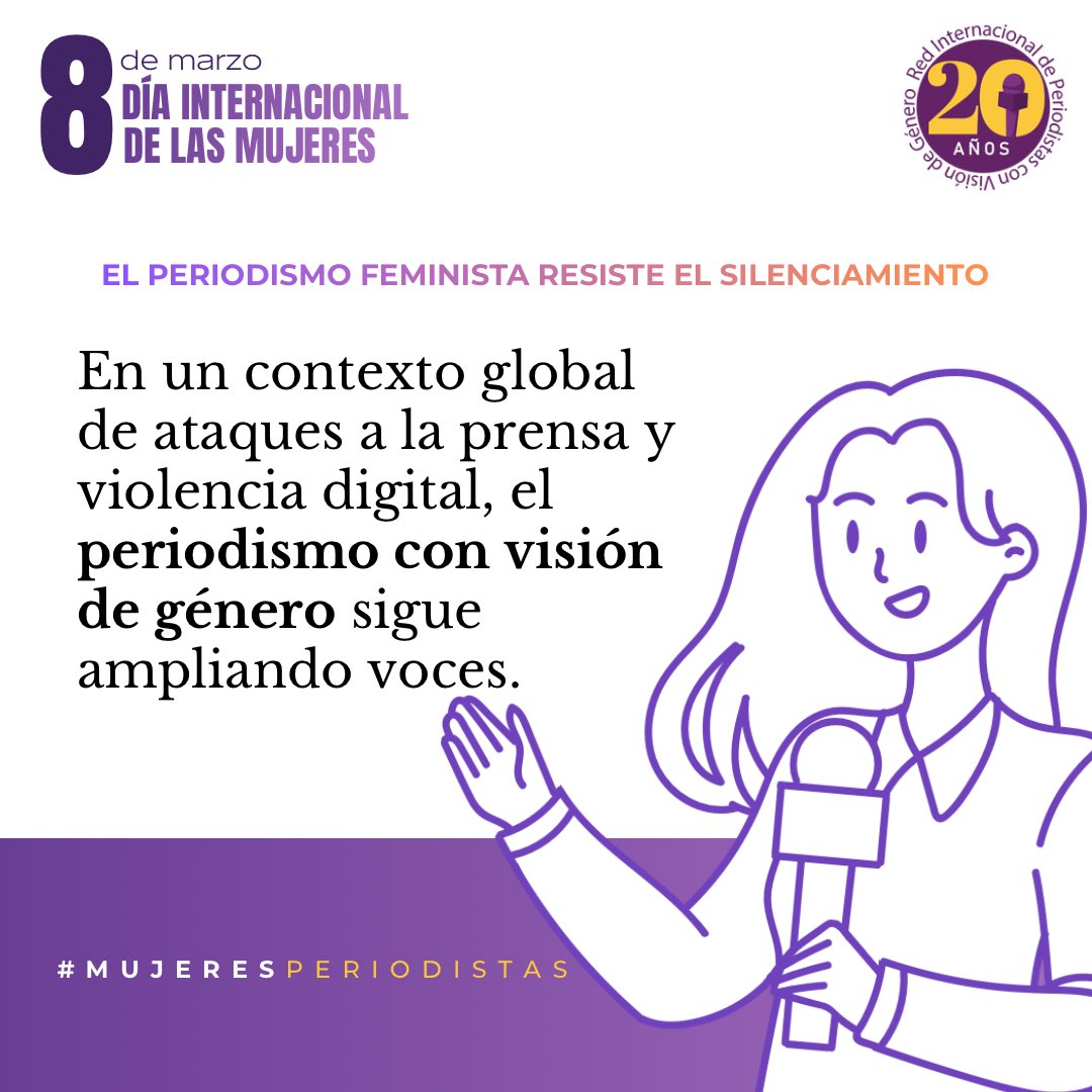 Red Int. de Periodistas con Visión de Género tweet media