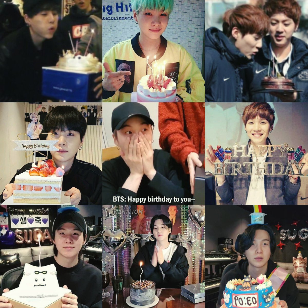 UniversBTS_'s tweet photo. ✨ Feliz aniversário para o nosso gatinho, Yoongi! 🎂🎉

Hoje celebramos o gênio que toca nossas almas com sua música e nos ensina sobre resiliência e paixão. Obrigada por ser nosso porto seguro e [+]

HAPPY SUGA DAY
HAPPY BIRTHDAY YOONGI
#HappySUGADAY
#HappyBirthdaySUGA https://t.co/1x42S2lEEa