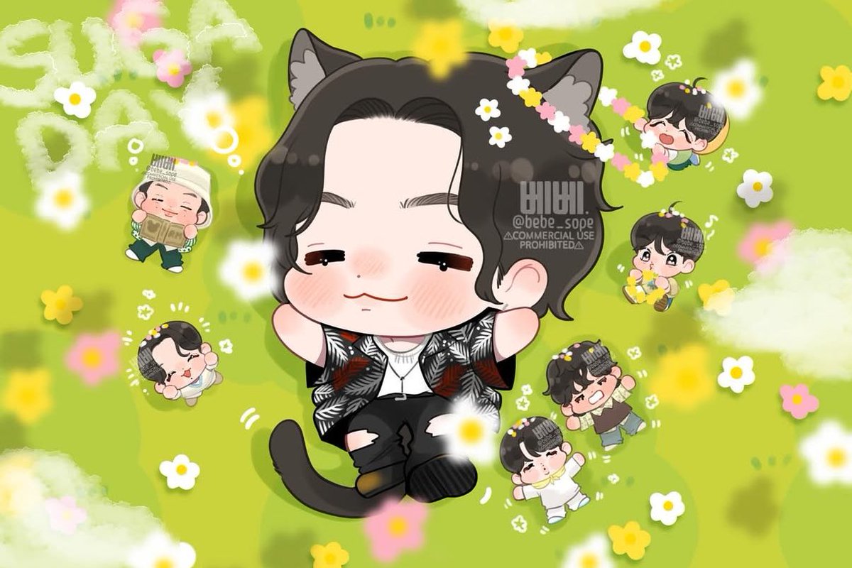 🐱🎂 #HAPPYSUGADAY #happybirthdaysuga #슈가생일ㅊㅋ #윤기생일ㅊㅋ　#SUGA #BTS <a href="/BTS_twt/">방탄소년단</a>