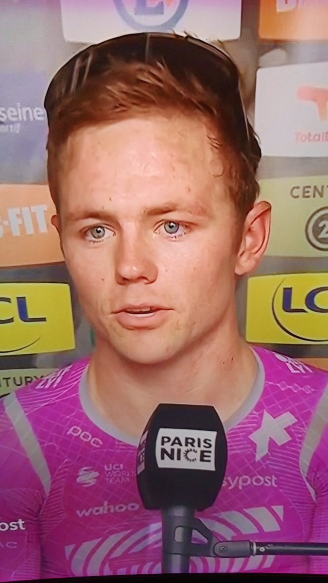 natlaryea's tweet photo. American Luke Lamperti of EF Education wins stage one of Paris Nice with a stunning sprint finish. He will be in yellow and hold also the Green Jersey in the points classification. @Cyclingnewsfeed @DStv_Ghana @LeTour https://t.co/UCnOoZDT1Z