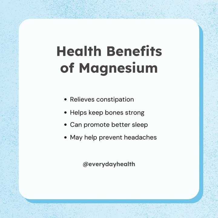 EverydayHealth's tweet image. #Magnesium is a powerhouse mineral that plays a vital role in over 300 of your body's functions. But are you getting enough of it? Learn more about the importance of magnesium and how to incorporate it into your diet here: bit.ly/3xf4bl3