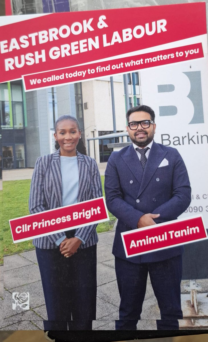 Eastbrook & Rush Green Labour tweet media