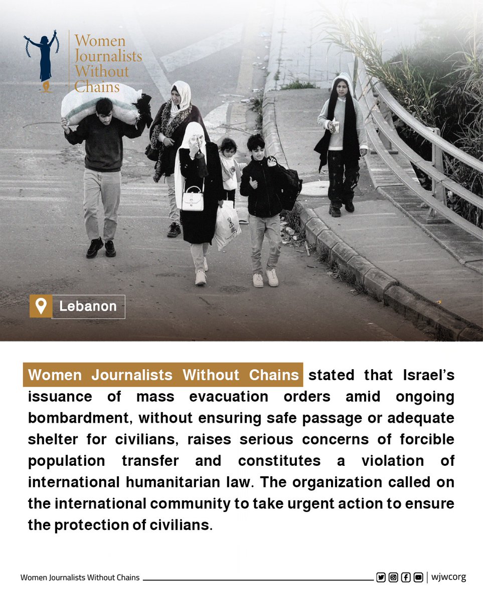 Mass Displacement Reported in Lebanon Following Israeli Airstrikes and Evacuation Orders

08 March 2026

Beirut — More than 300,000 people have been displaced within less than 100 hours in Lebanon following a wave of Israeli airstrikes and evacuation orders issued across southern