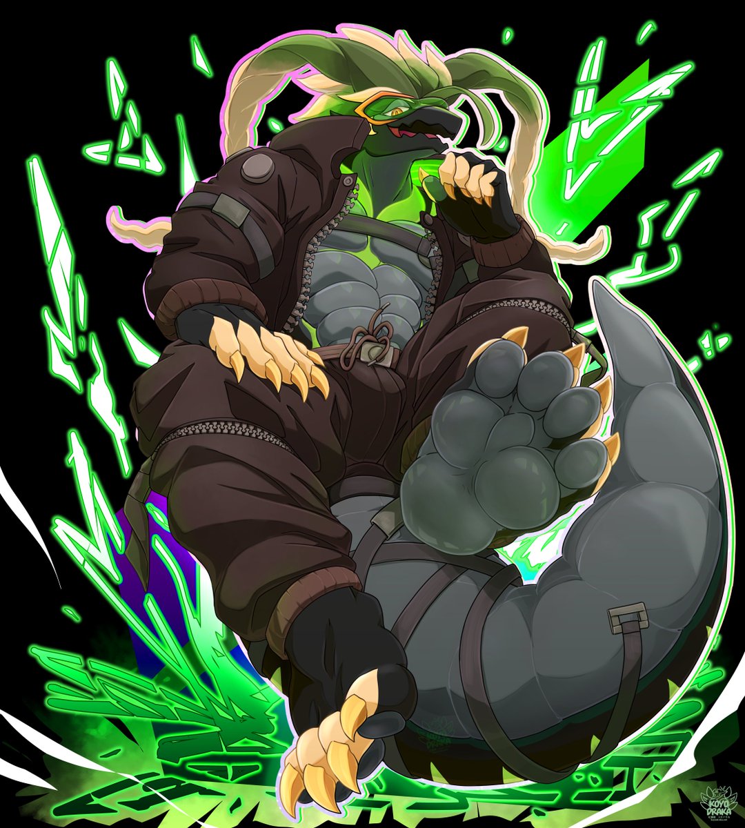Draka_Arts's tweet photo. Koraidon OC commission from Xindur @Lumardrian https://t.co/iVd5wfLm1K
