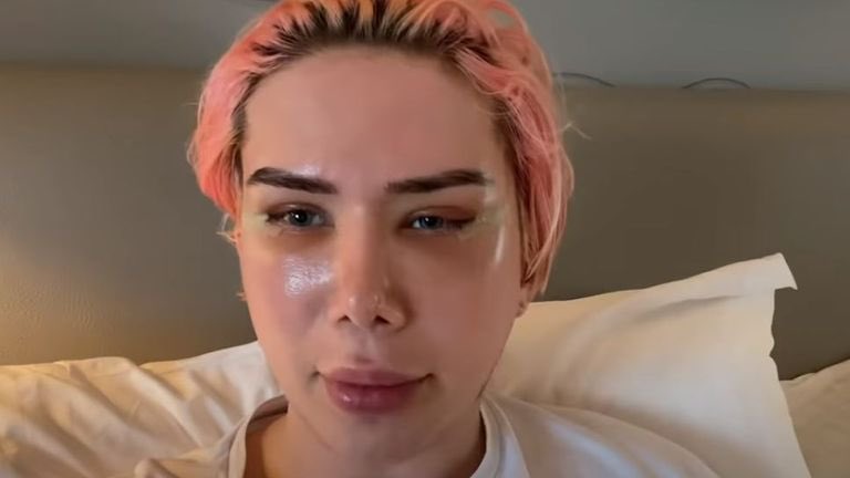 Misgendering a trans woman is diabolical from a man who looks like this
