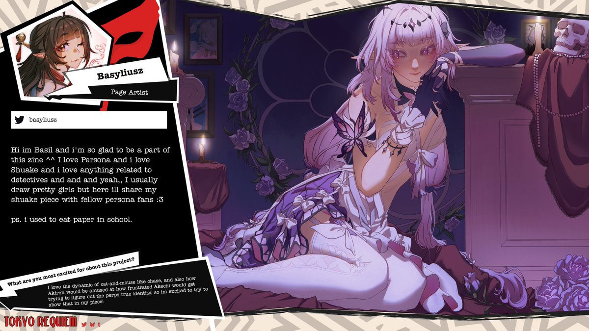Tokyo Requiem - Shuake Noir AU Zine tweet media