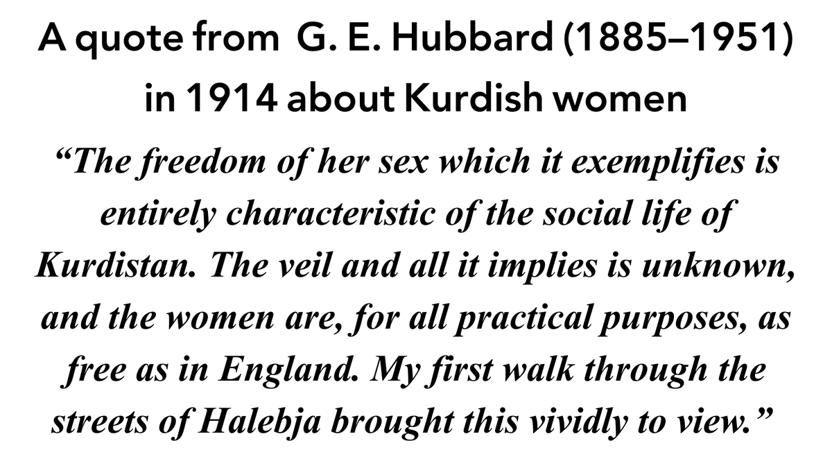 SoranHamarash's tweet photo. Before modern nation-states, Kurdish women were noted for their freedom—a trait documented by G.E. Hubbard (1914). Since the redrawing of the regional map, neighboring state cultures have significantly altered these traditional social characteristics. #WomensDay #WomensDay2026 https://t.co/KRrdvGTQWB