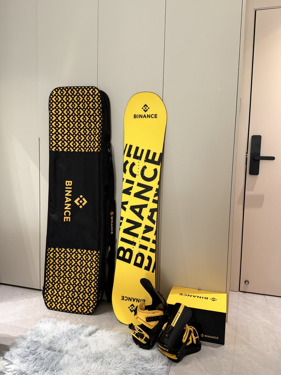 开箱惊喜
雪季有了新搭档🏂
感谢币安 <a href="/binancezh/">币安Binance华语</a> 💛