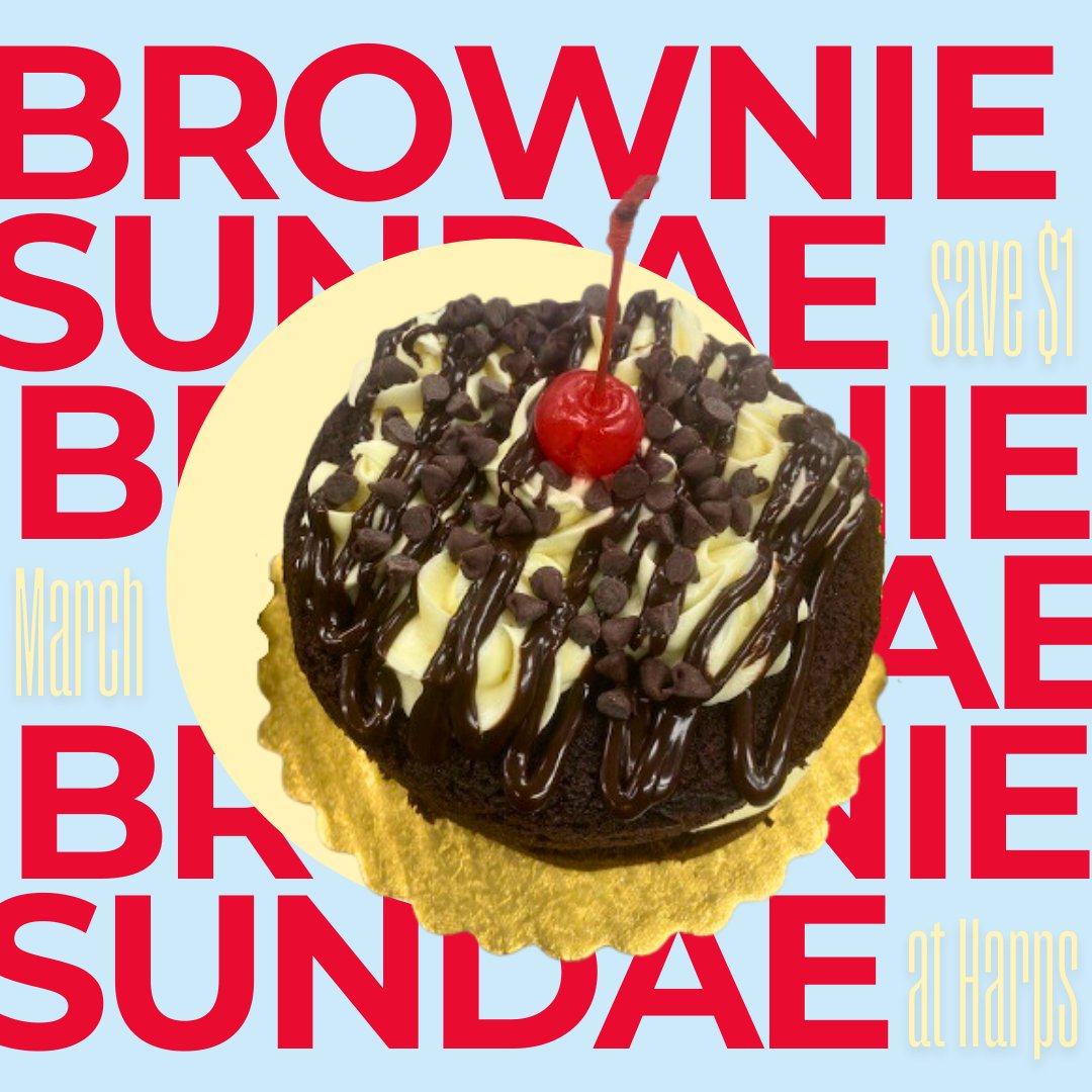 Save $1 on your sweet treat this week! 🩵